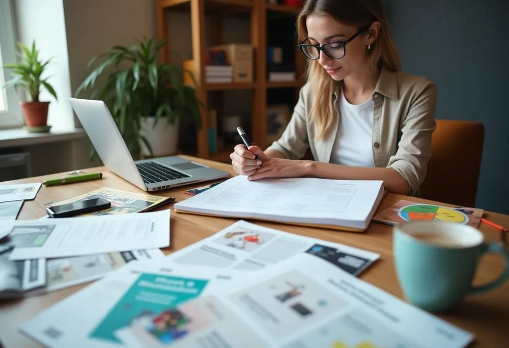 copywriter workspace