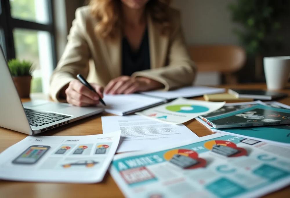 copywriter workspace